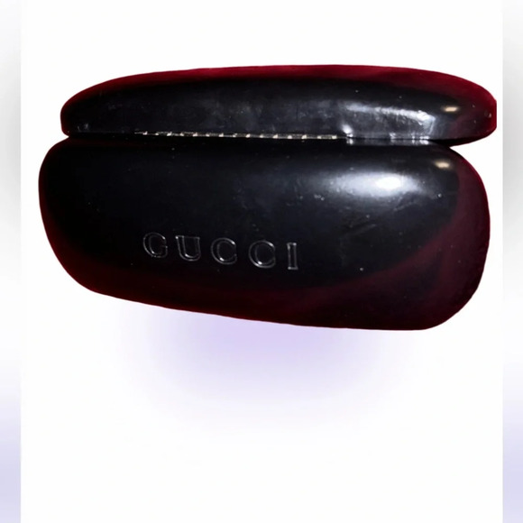 Authentic  Gucci Black leather Sunglasses case - Picture 11 of 11